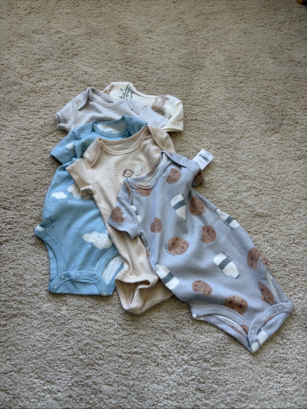 Carters | Baby Short Sleeve Bodysuit Set